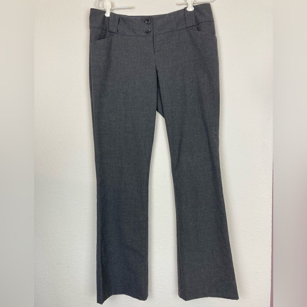 Limited Drew Fit classic gray slacks w/ cool placket, 4 pockets wear year round